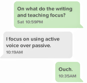 passive voice